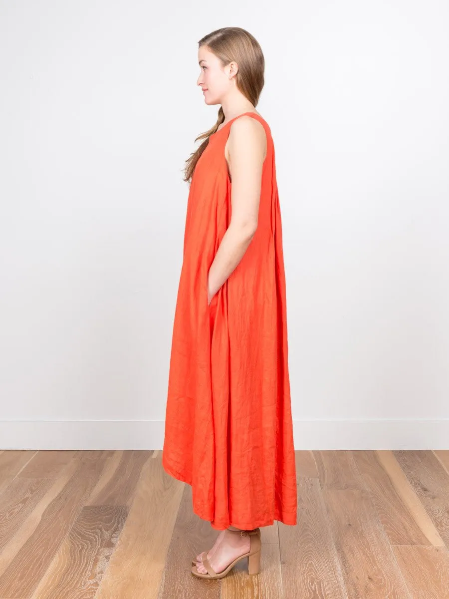 tank dress - paprika