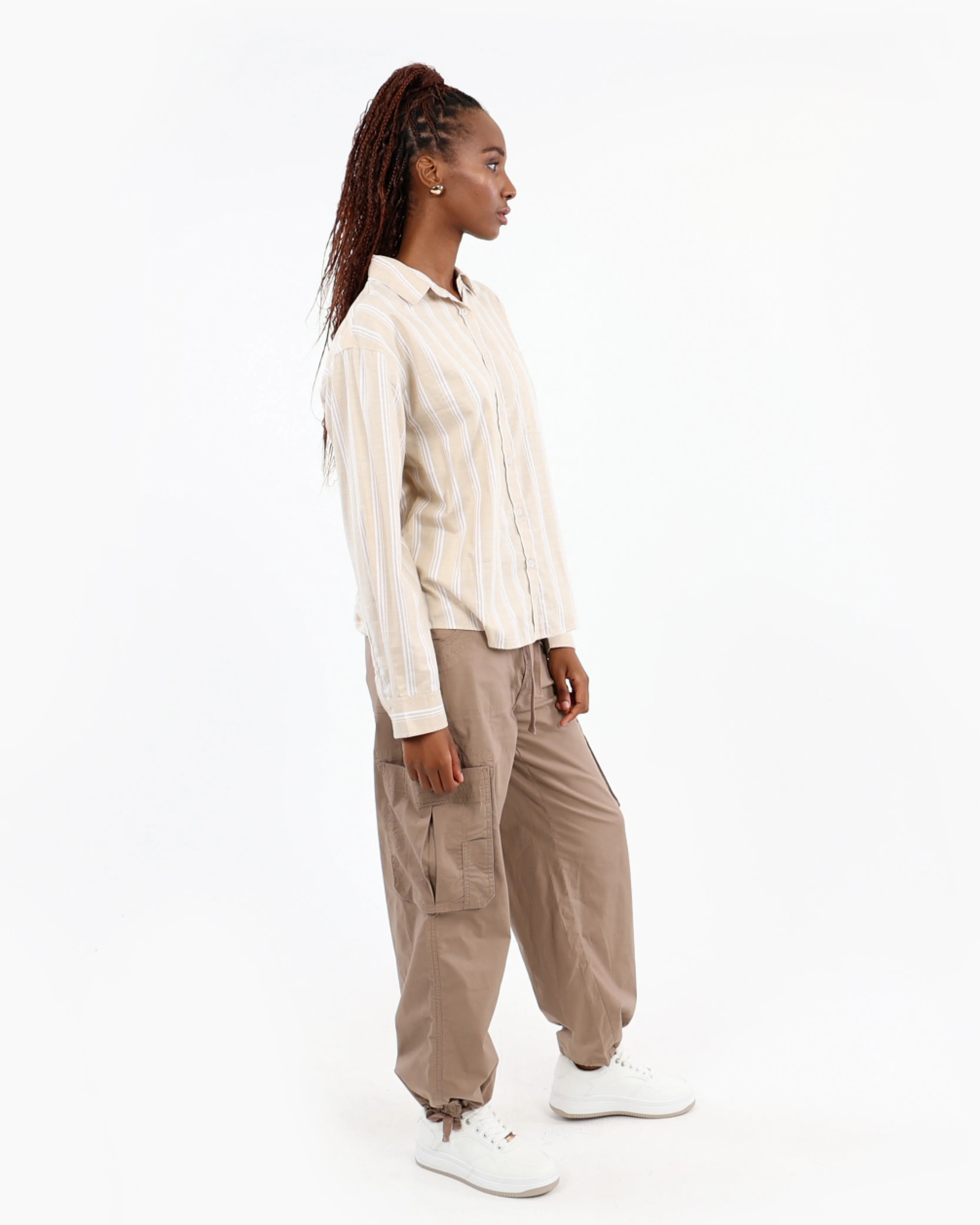 Taupe Utility Pants