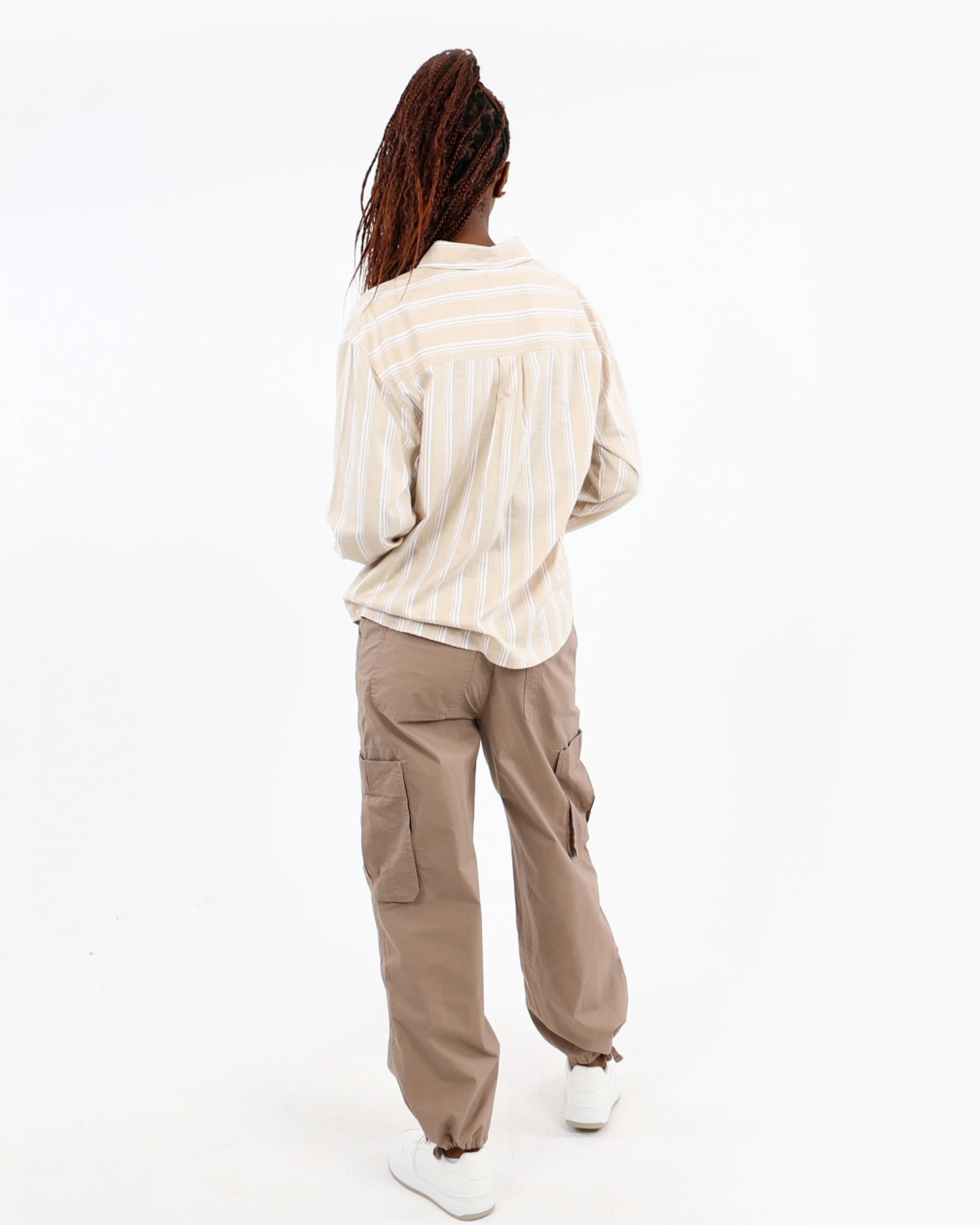 Taupe Utility Pants