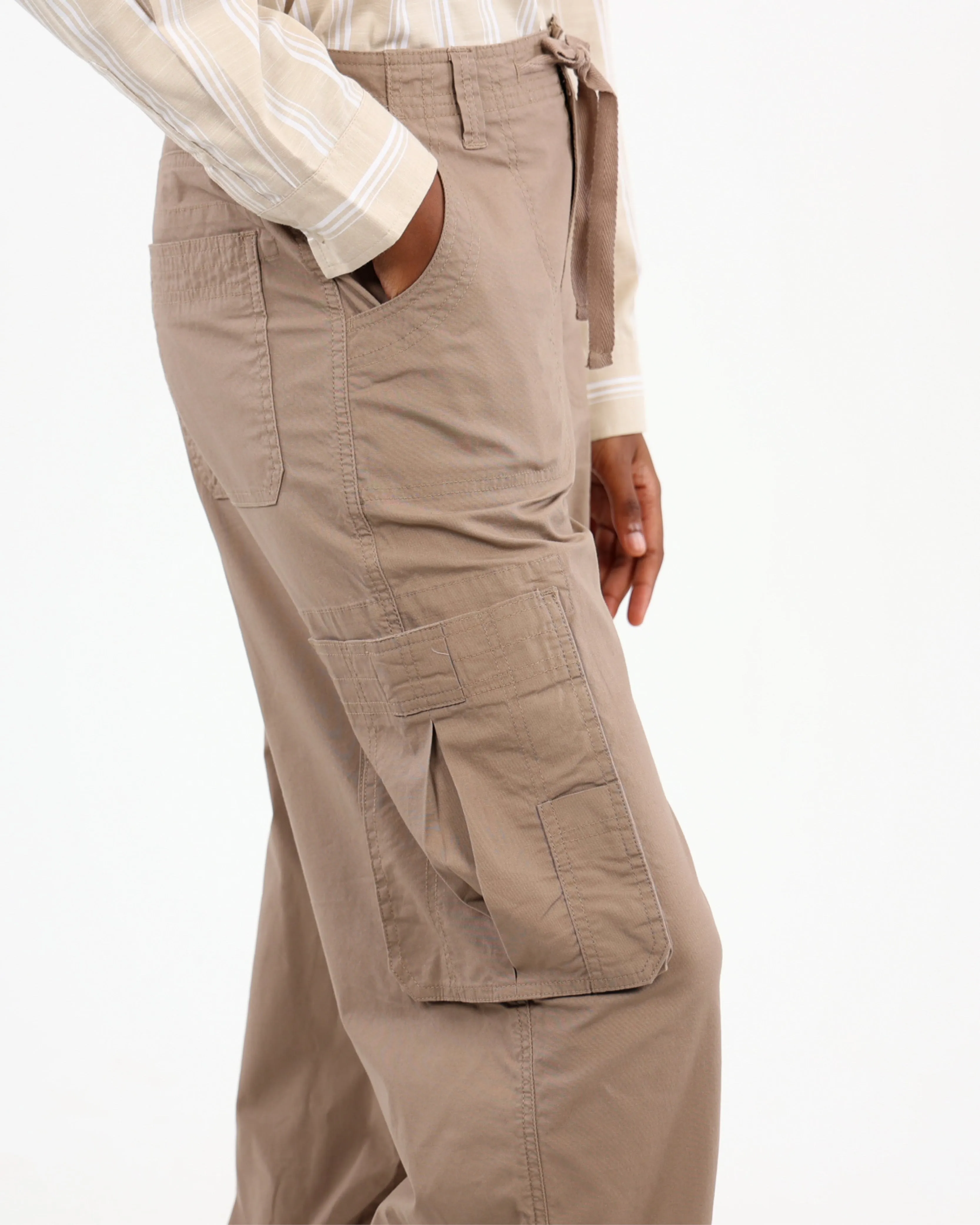 Taupe Utility Pants