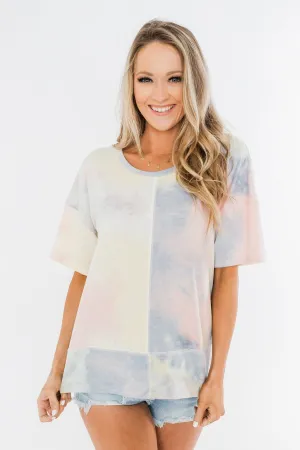Tell Me What You Want Tie Dye Top- Multi-Color