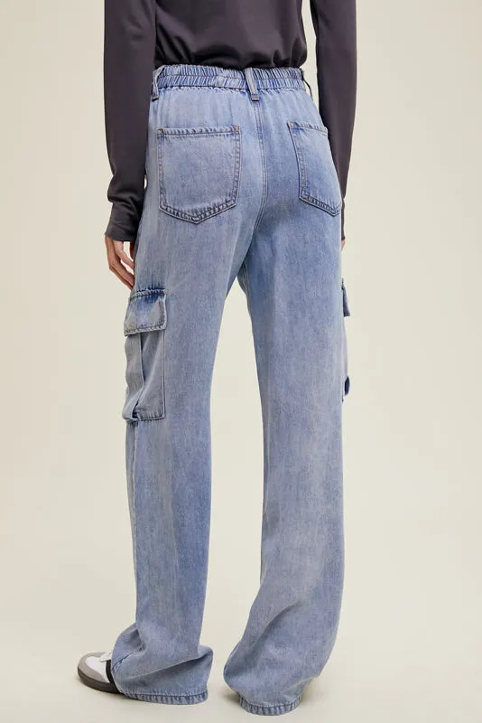 TENCEL CARGO PANTS