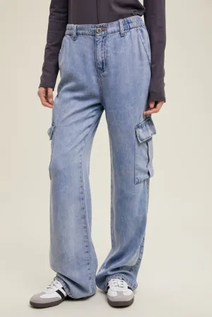TENCEL CARGO PANTS