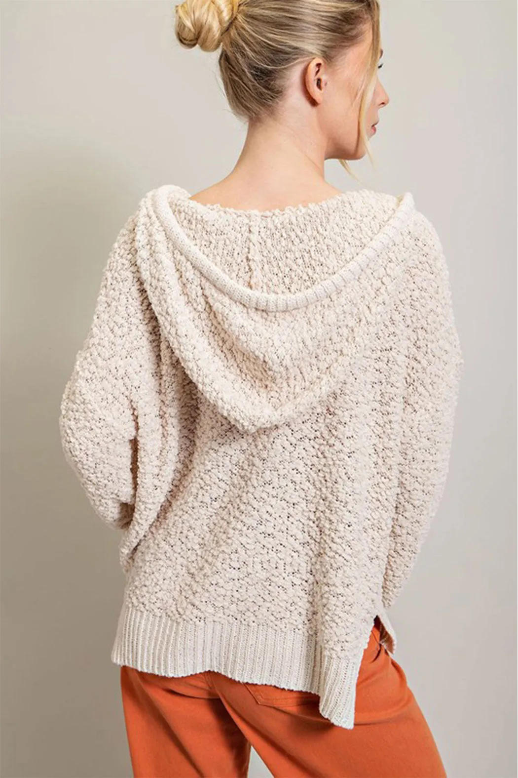 Textured Knit Sweater