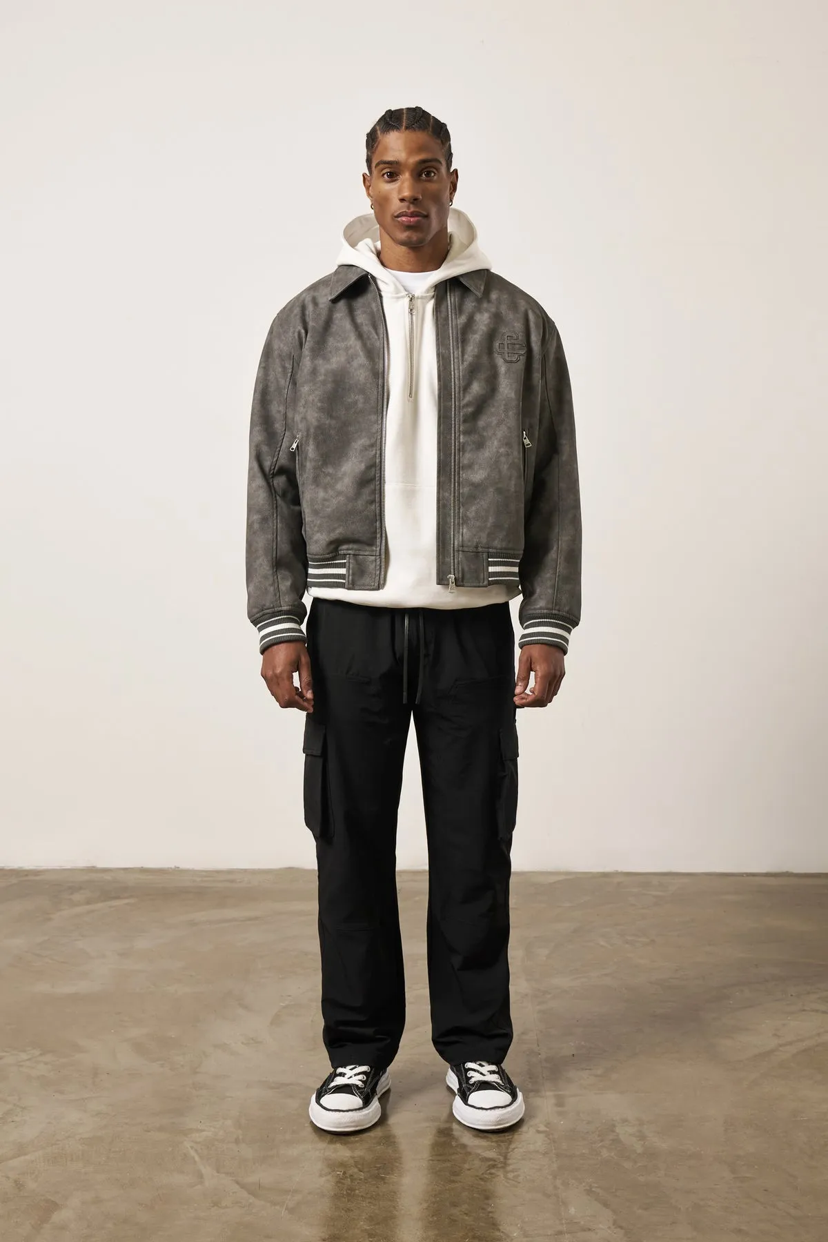 The Couture Club Technical Carpenter Cargos Black