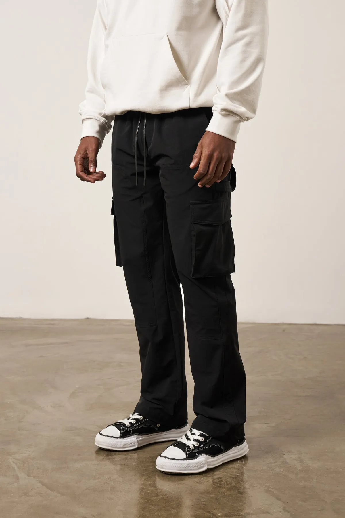 The Couture Club Technical Carpenter Cargos Black