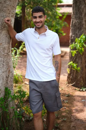 The Linen Cargo Shorts