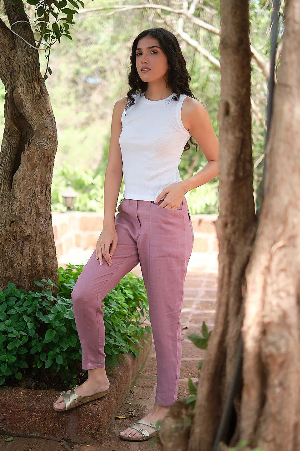 The Linen Easy Pants