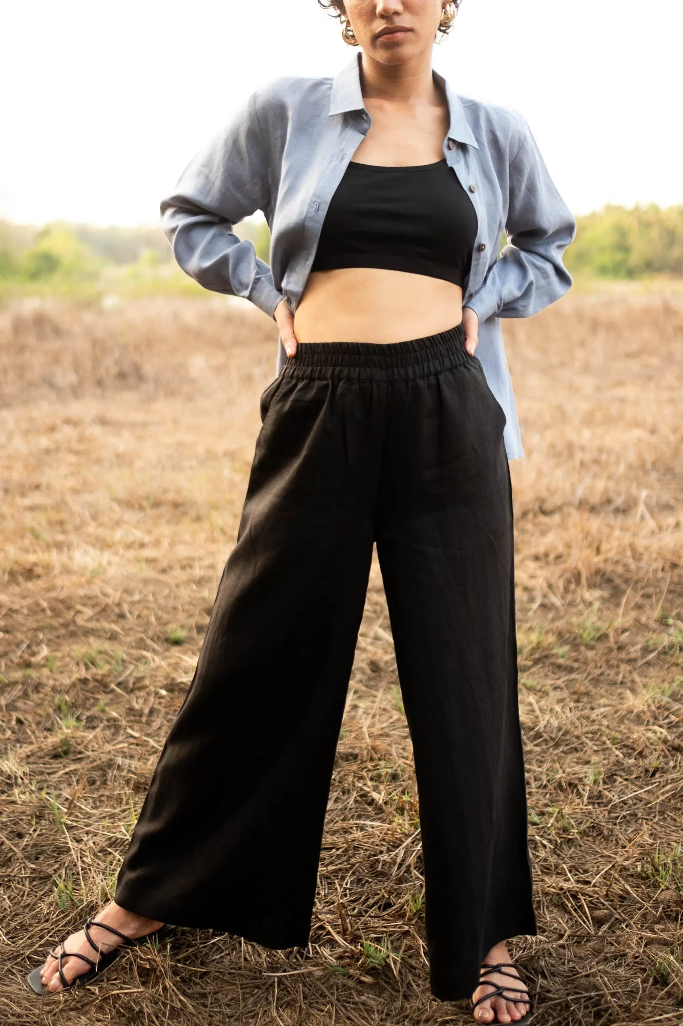 The Linen Oversized Pants