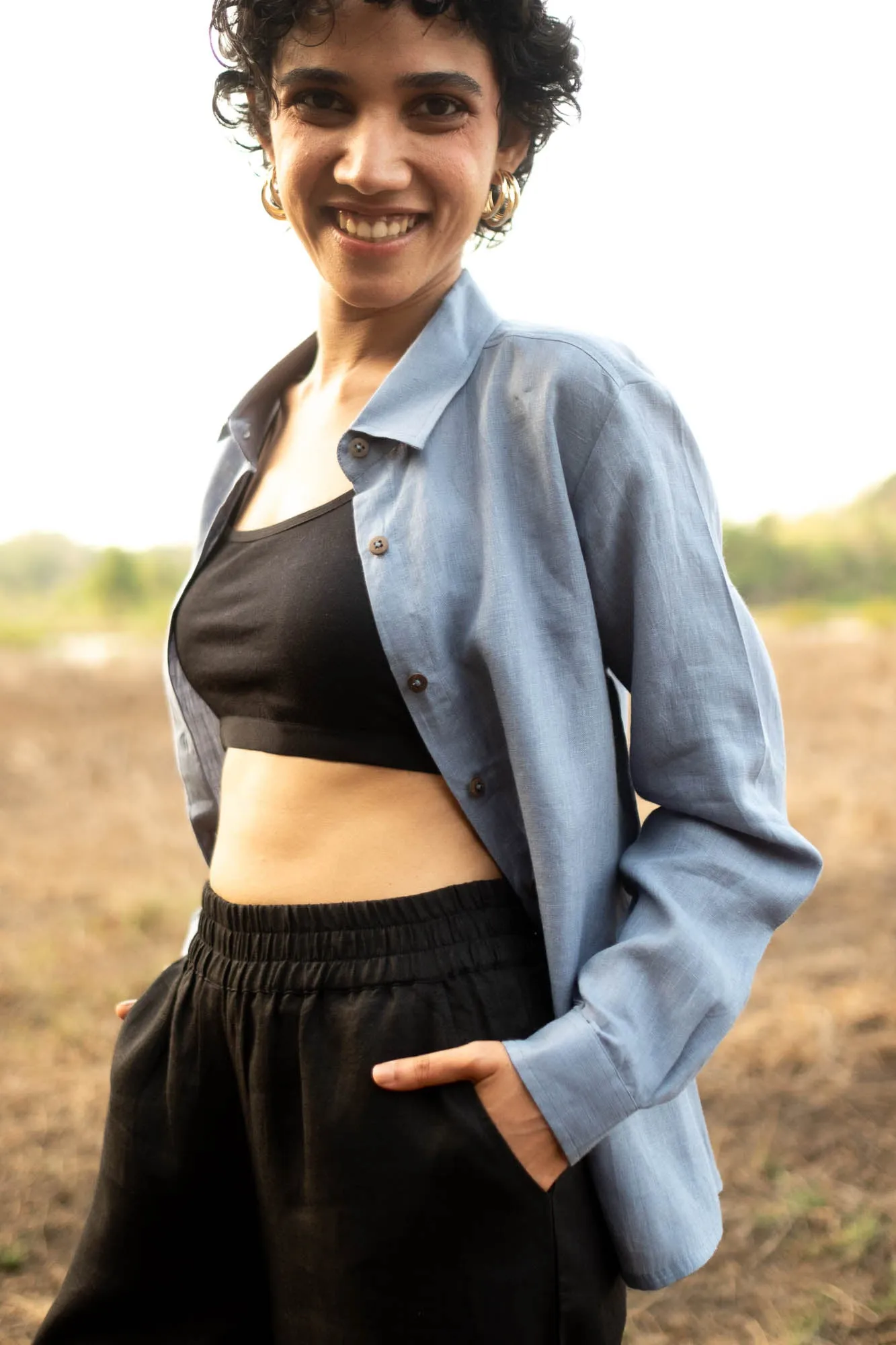 The Linen Oversized Pants
