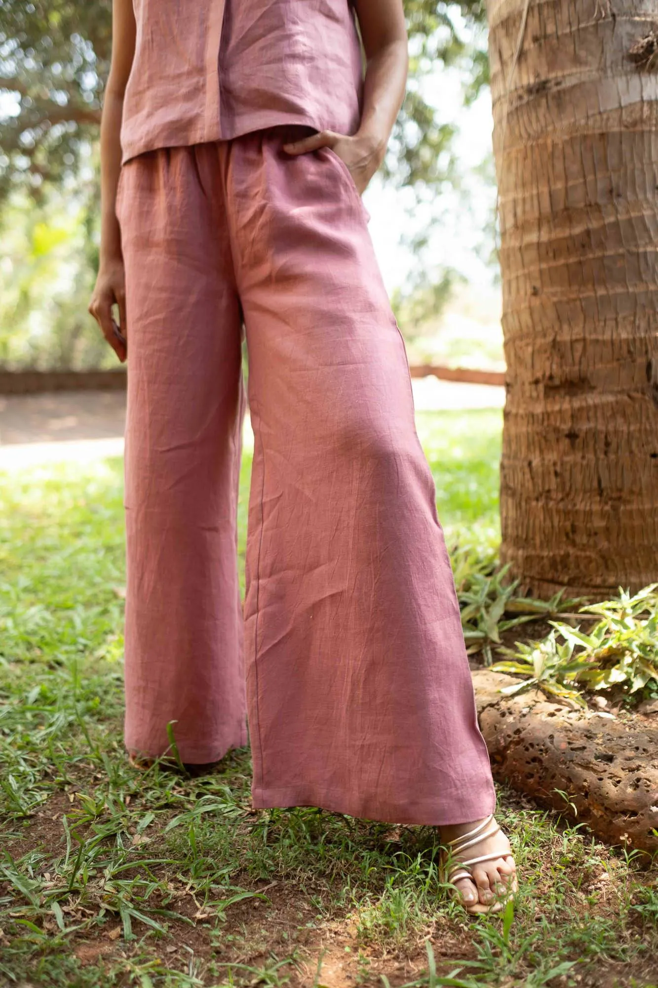 The Linen Oversized Pants