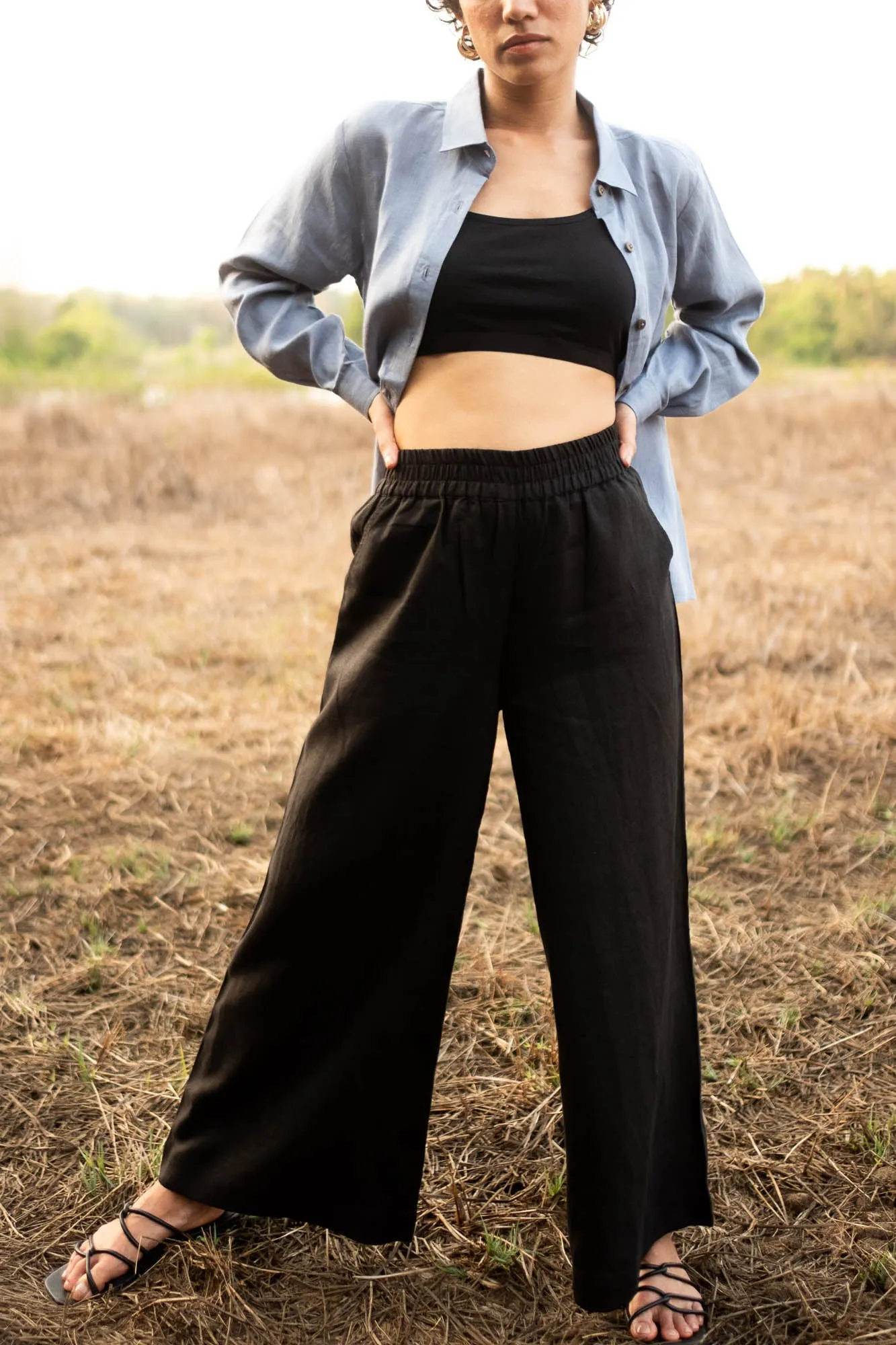 The Linen Oversized Pants