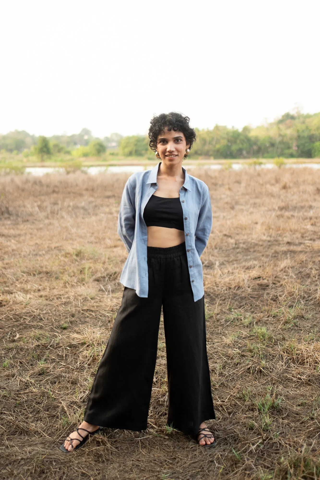 The Linen Oversized Pants