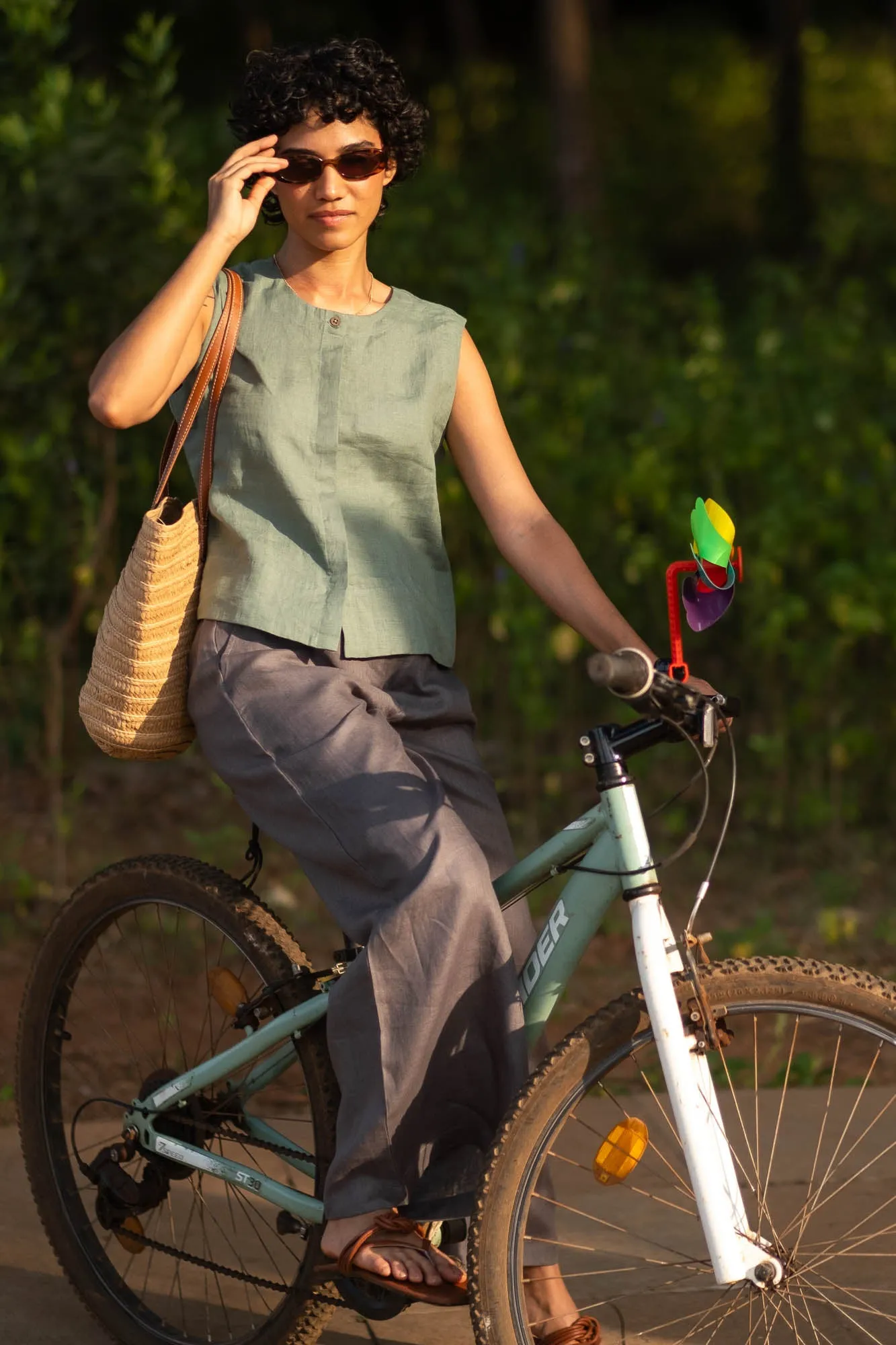 The Linen Oversized Pants