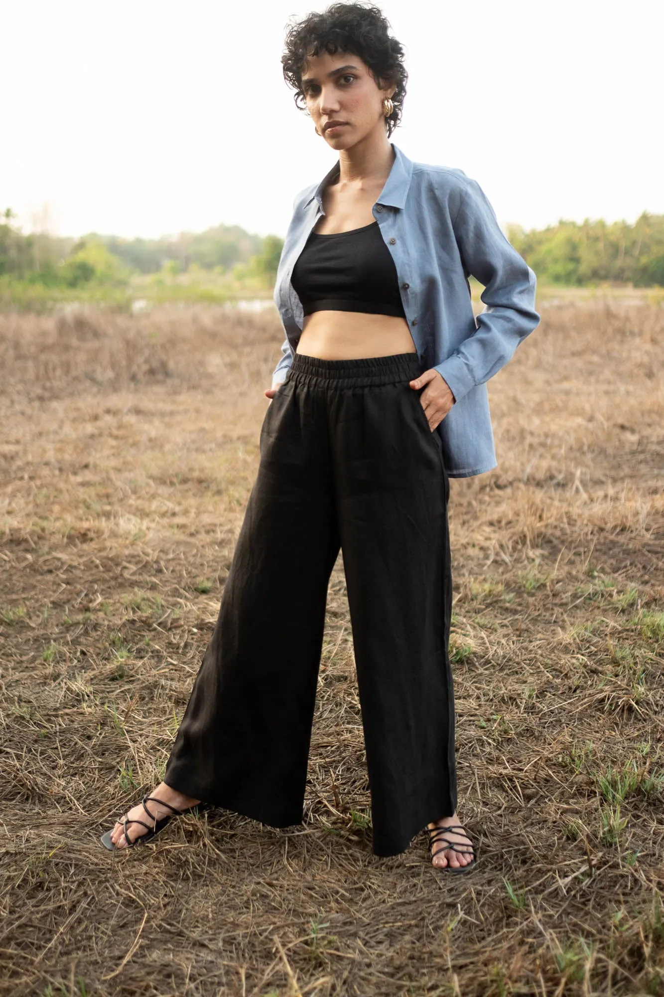 The Linen Oversized Pants