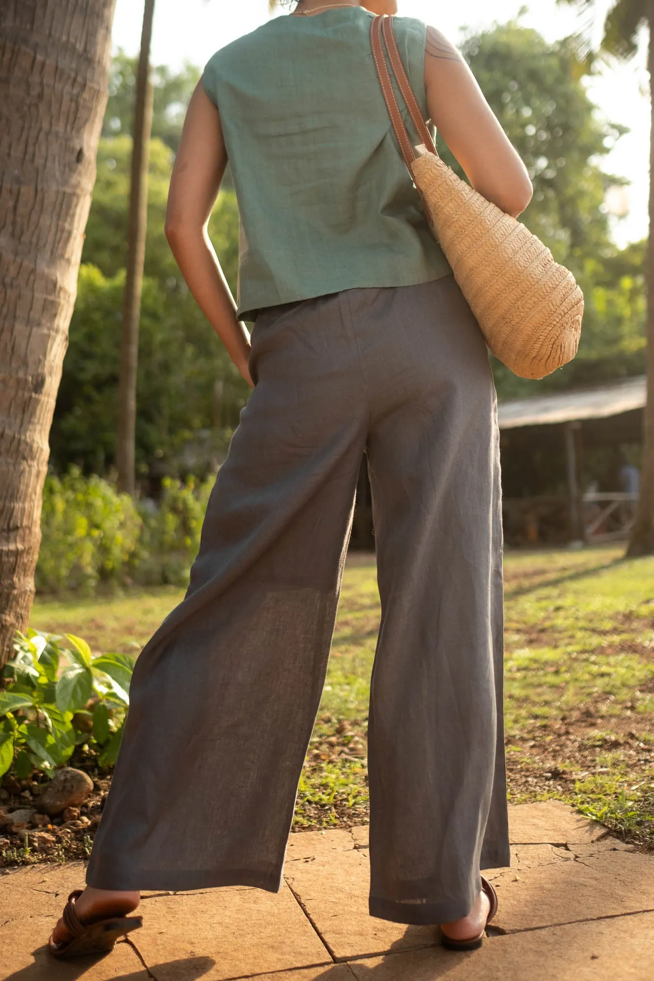 The Linen Oversized Pants