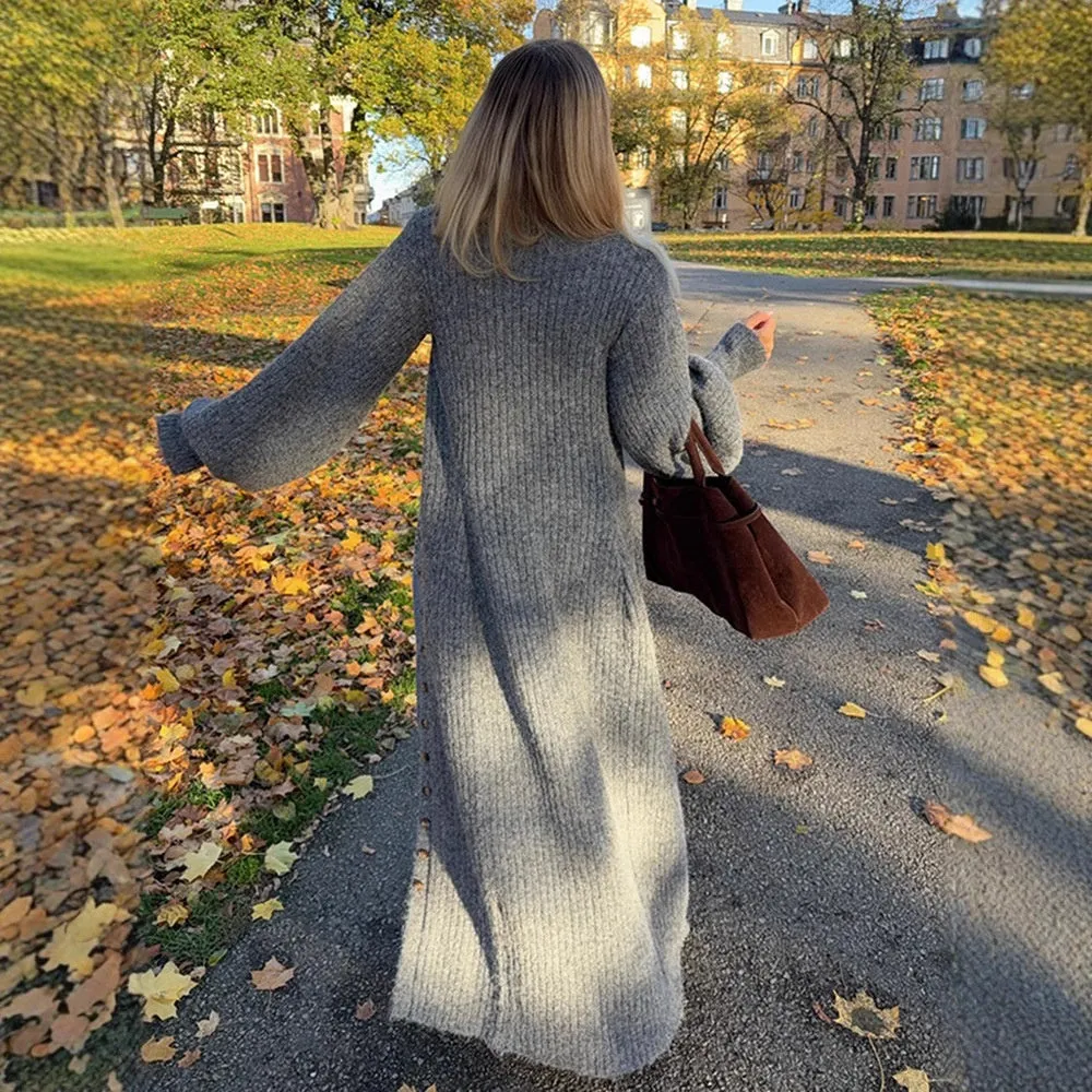 The LuxeEase Knit Cardigan