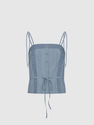 Tie Front Cami Tops