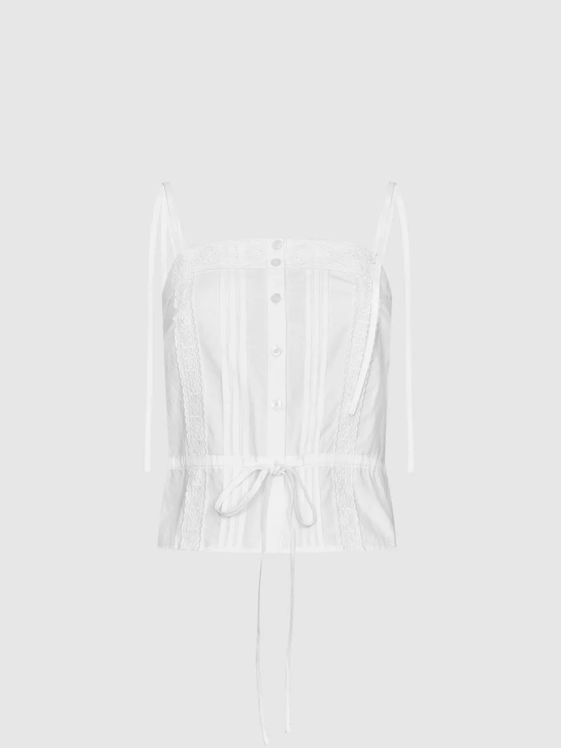 Tie Front Cami Tops