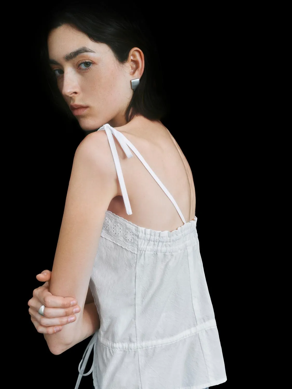 Tie Front Cami Tops