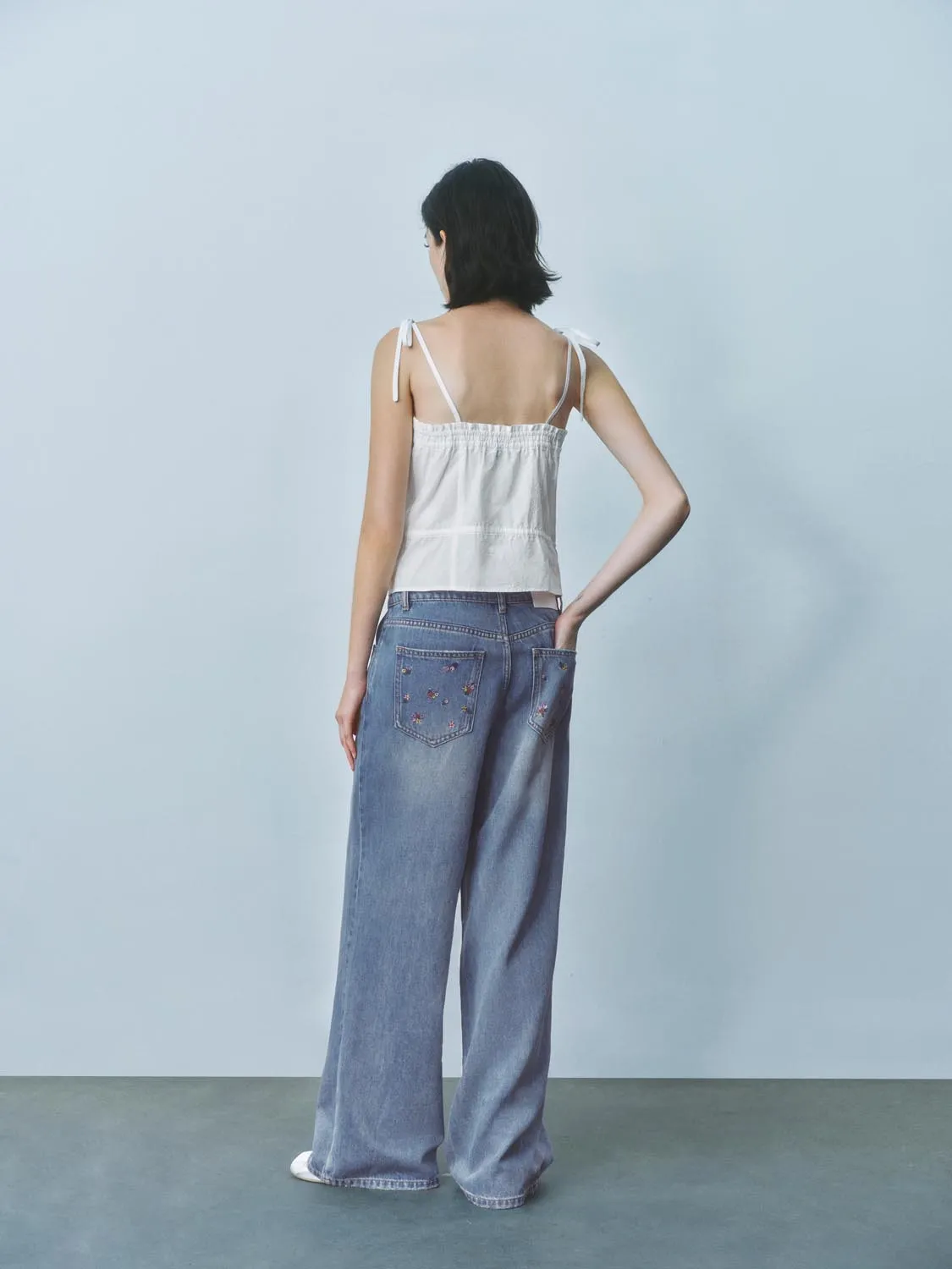 Tie Front Cami Tops