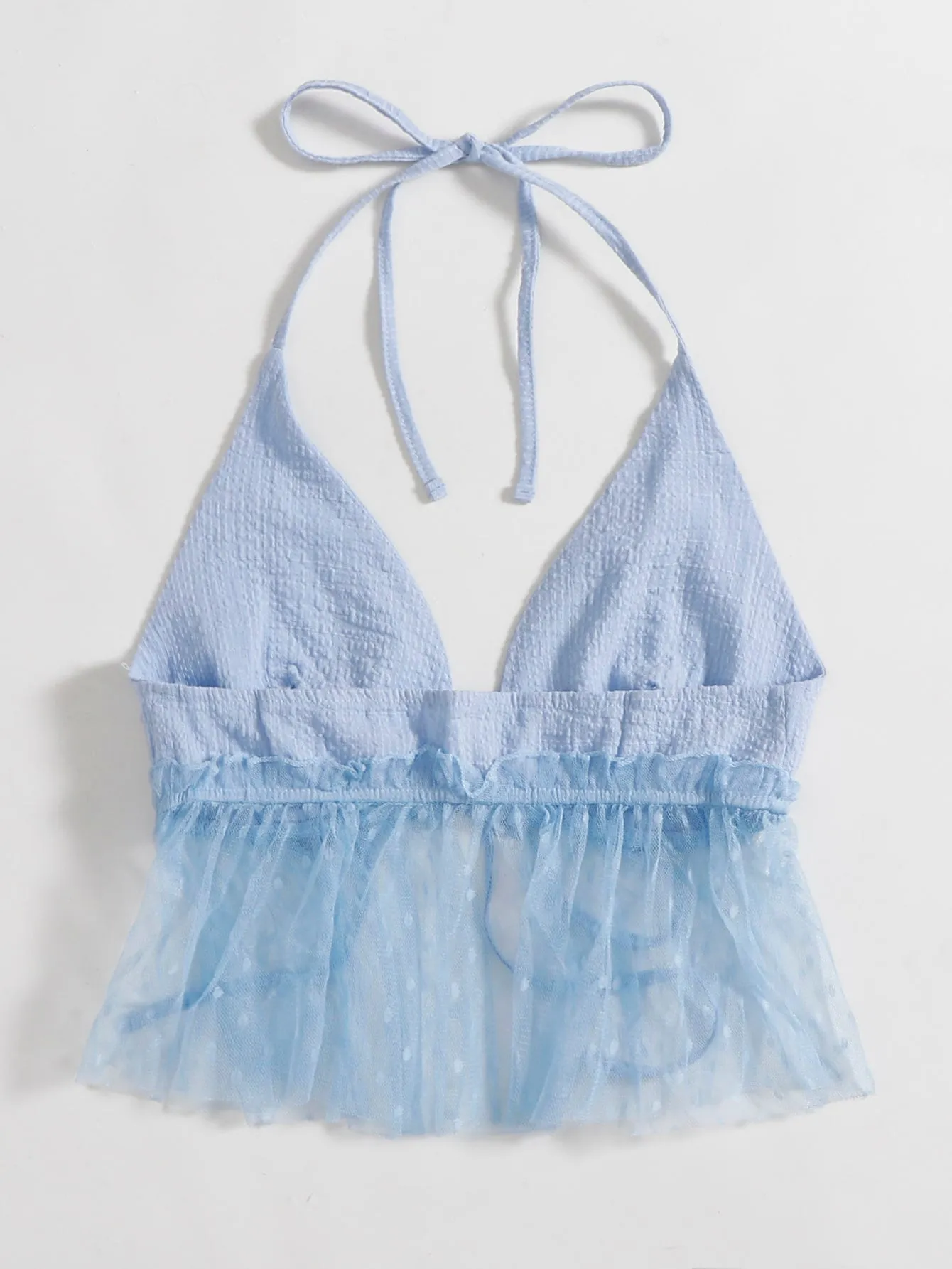 Tie Front Halter Top