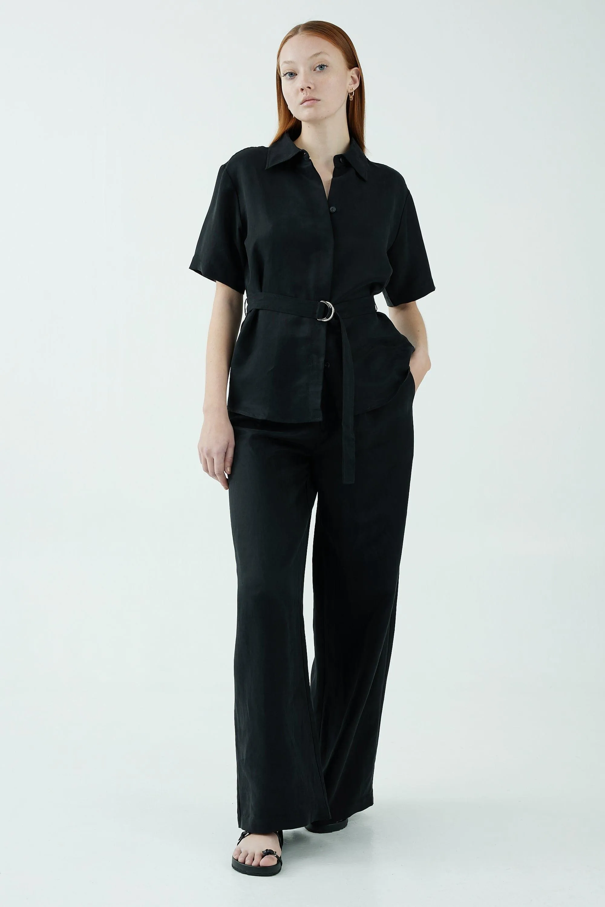 TIGHT LIPPED TROUSER | BLACK