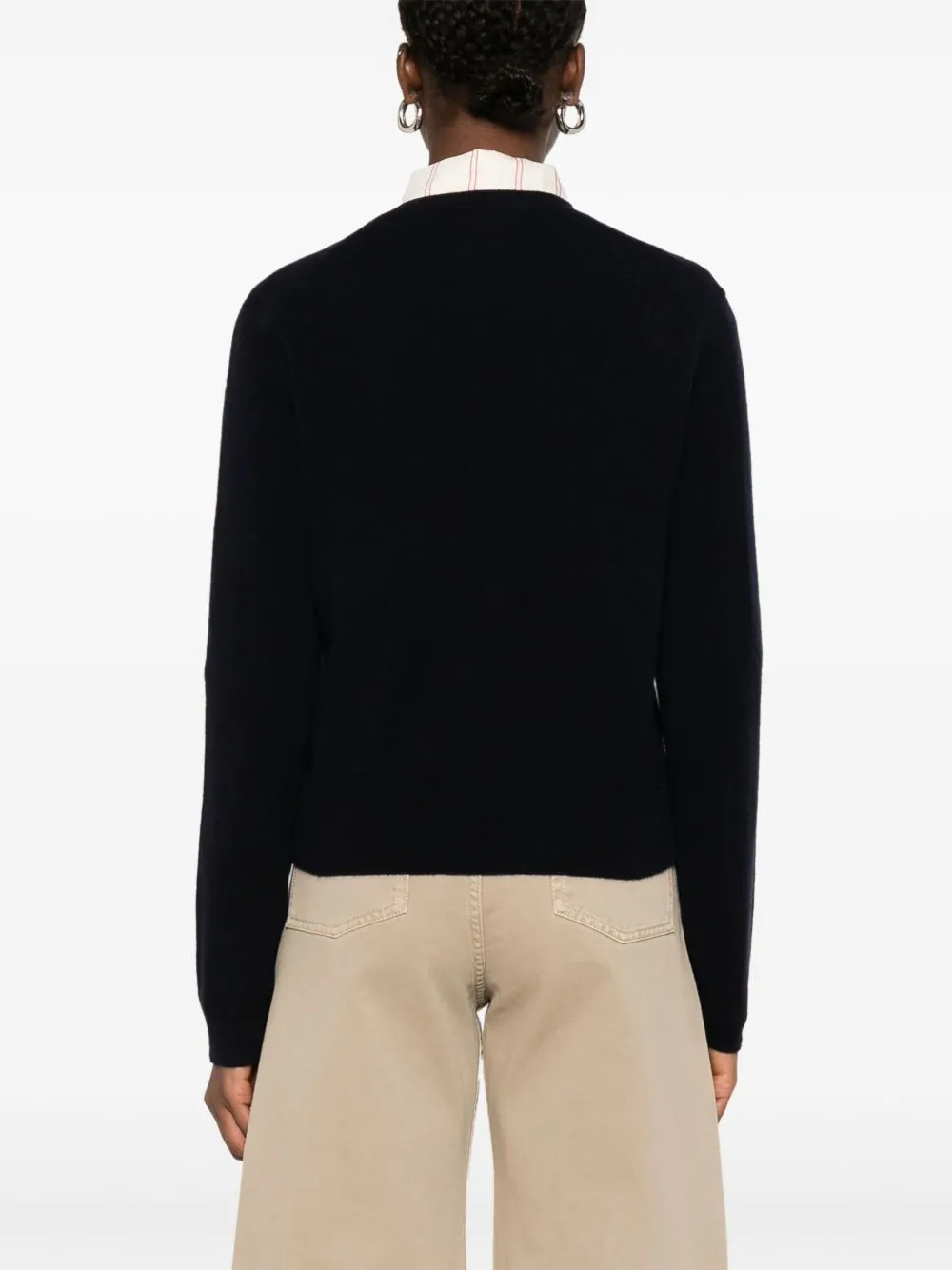 Toteme Main Cashmere V Necked tröja