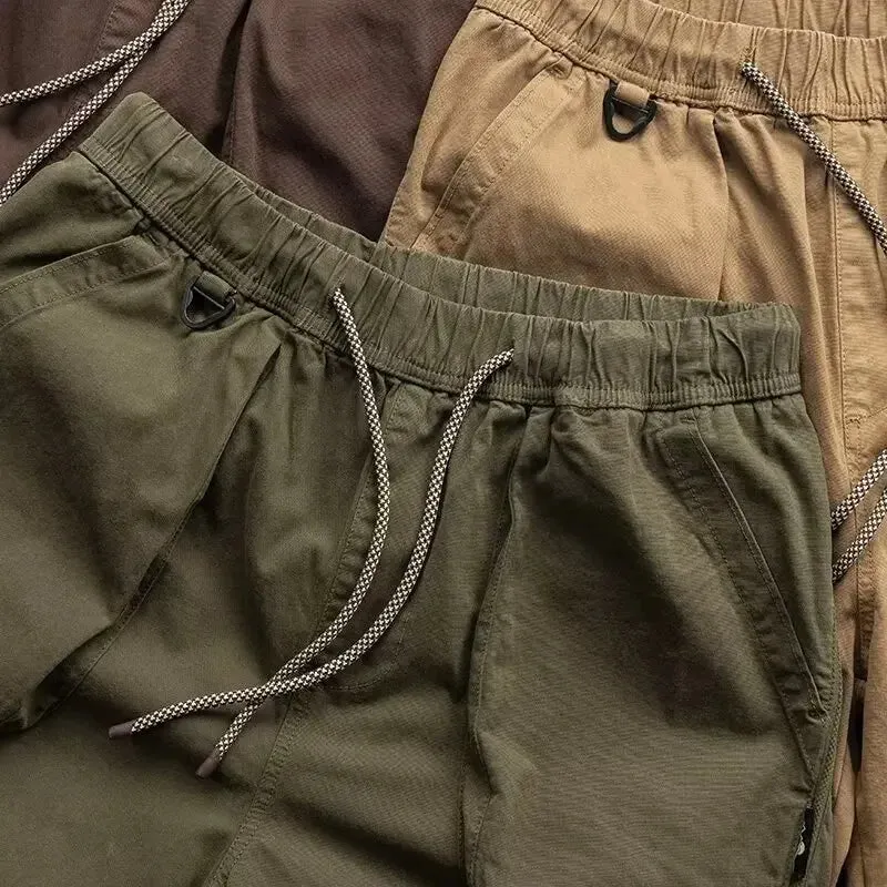 TrendHaven Vintage Lightweight Cargo Pants