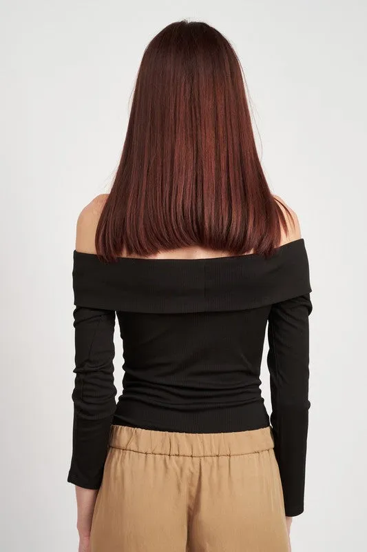 Twisted Off The Shoulder Bodysuit