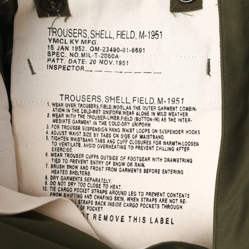 US Army M-51 Field Cargo Pants (Revival Version)