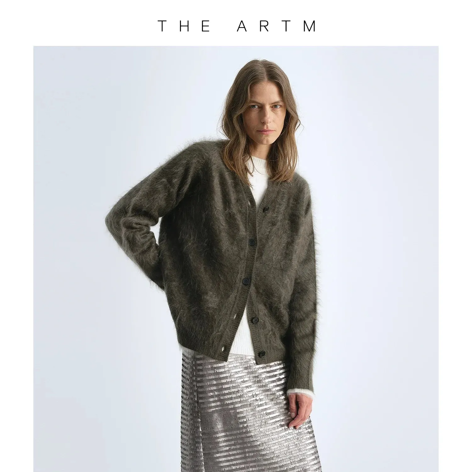 V-Neck Cashmere Cardigan
