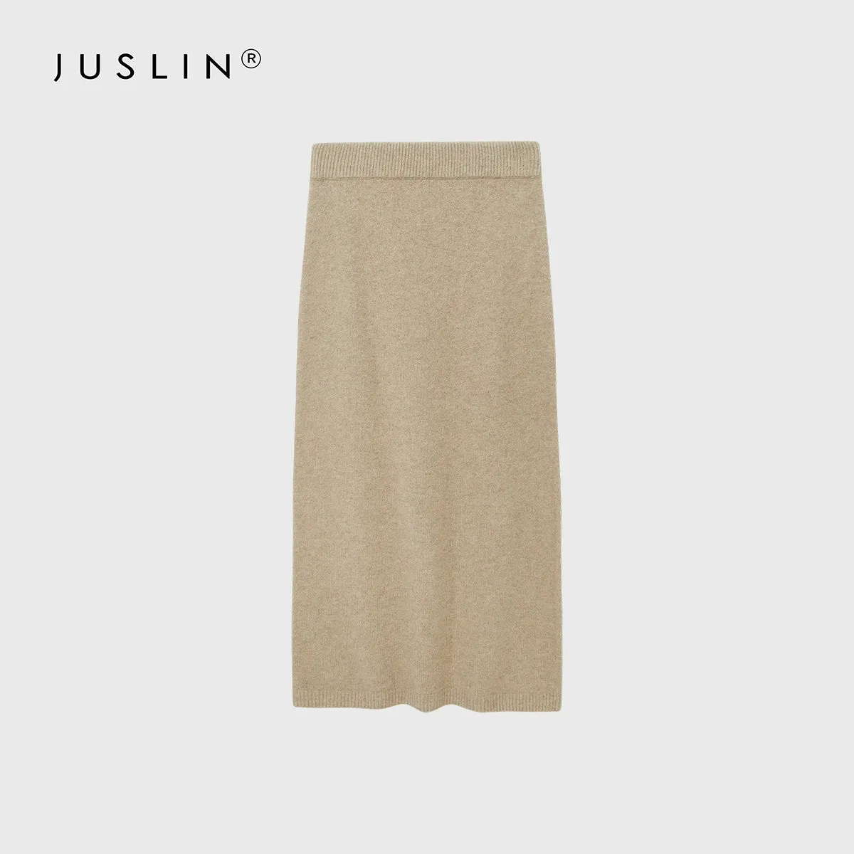 V-Neck Sweater and Skirt Set