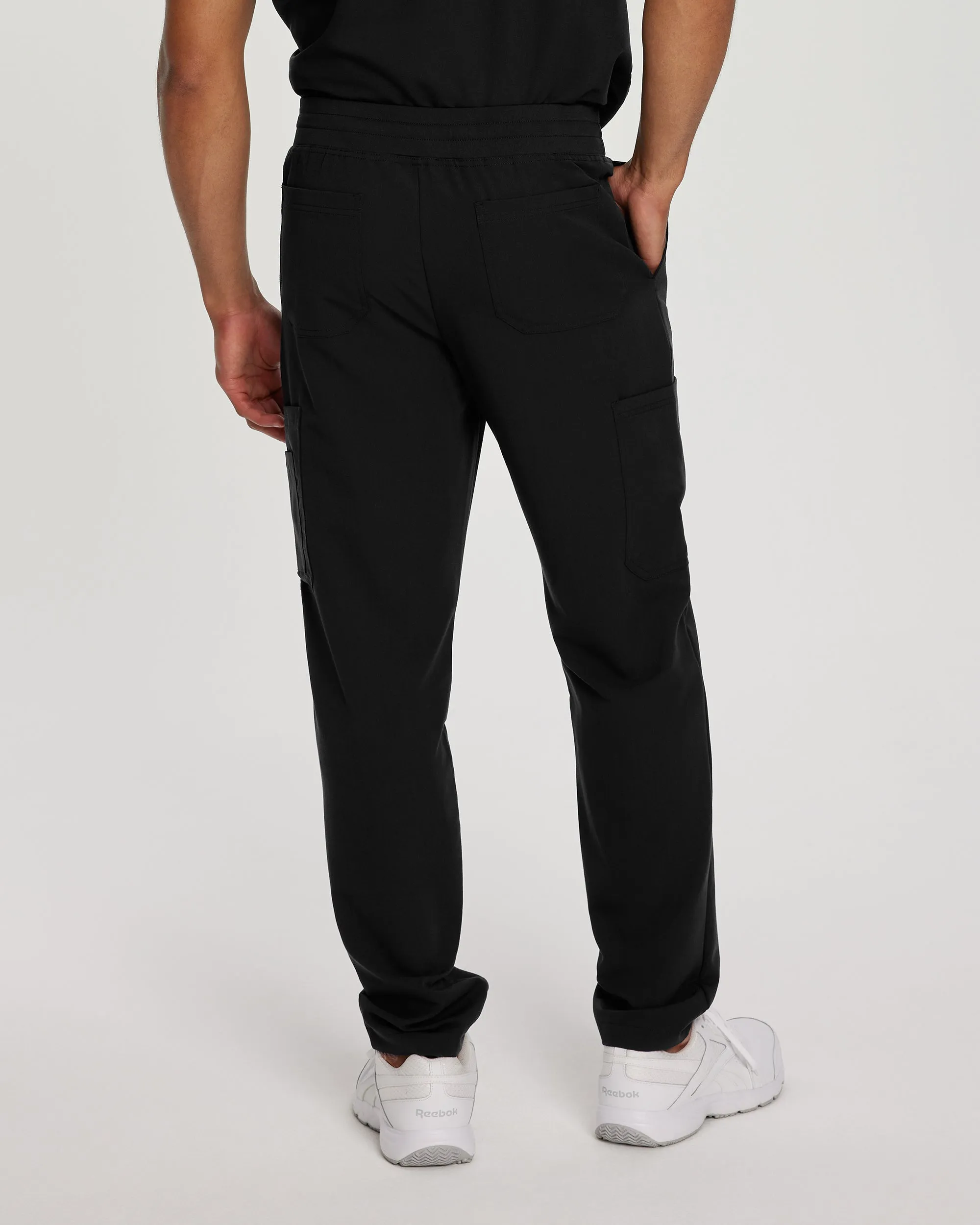 V-Tess 227 Men's Cargo Scrub Pants Black