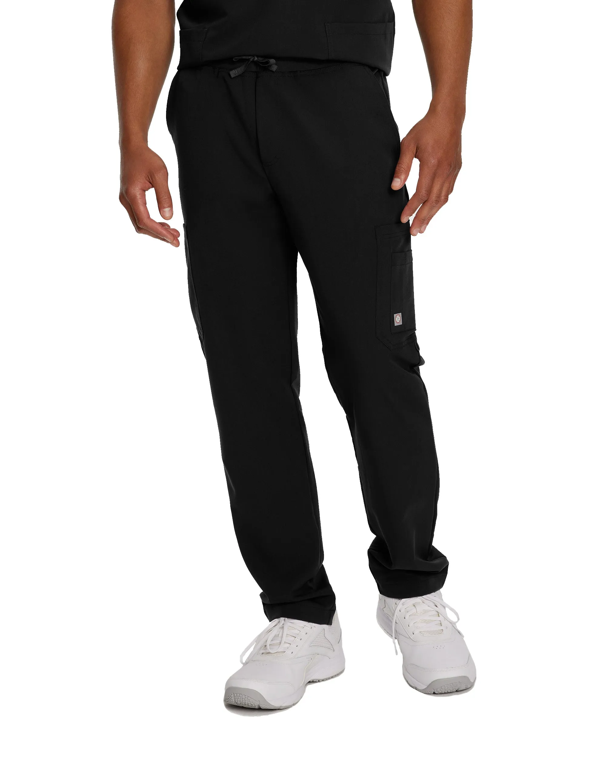 V-Tess 227 Men's Cargo Scrub Pants Black