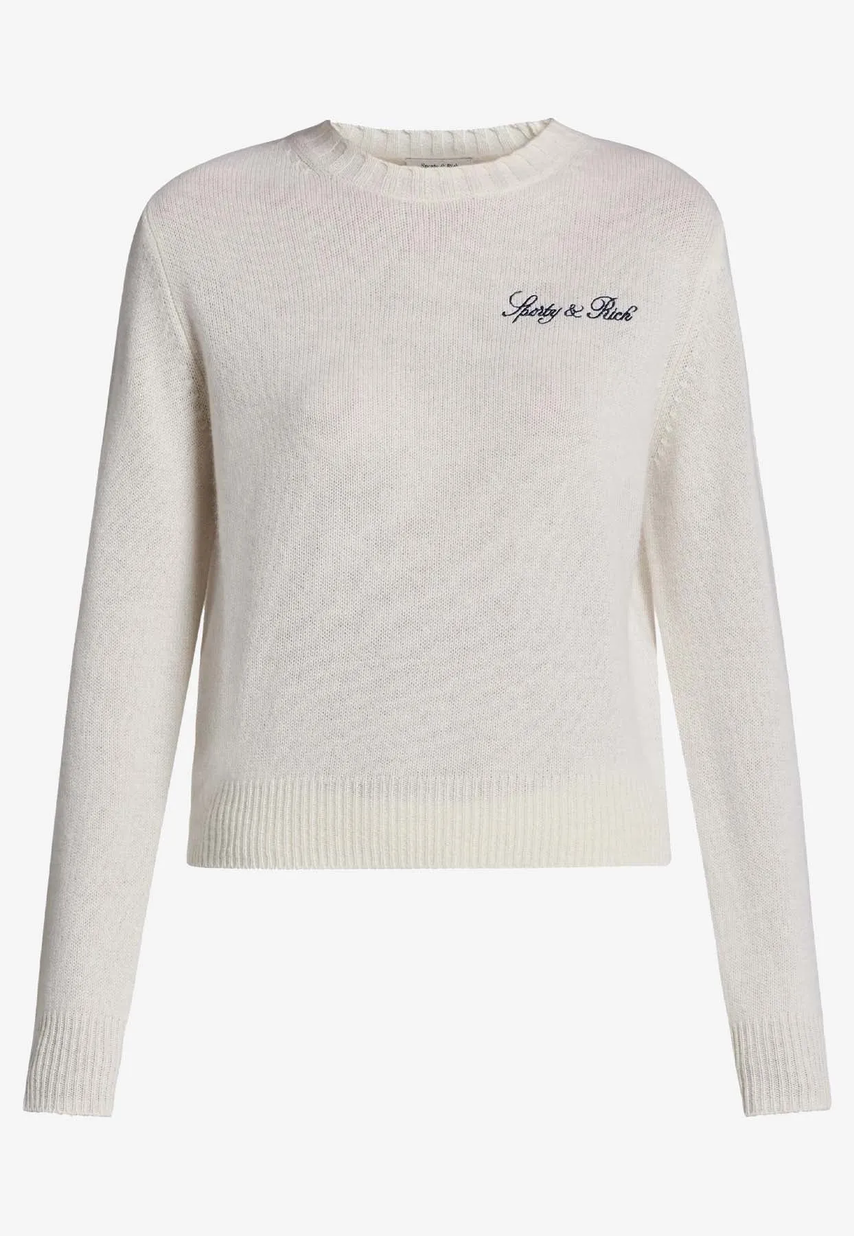 Vendome Script Cashmere Sweater