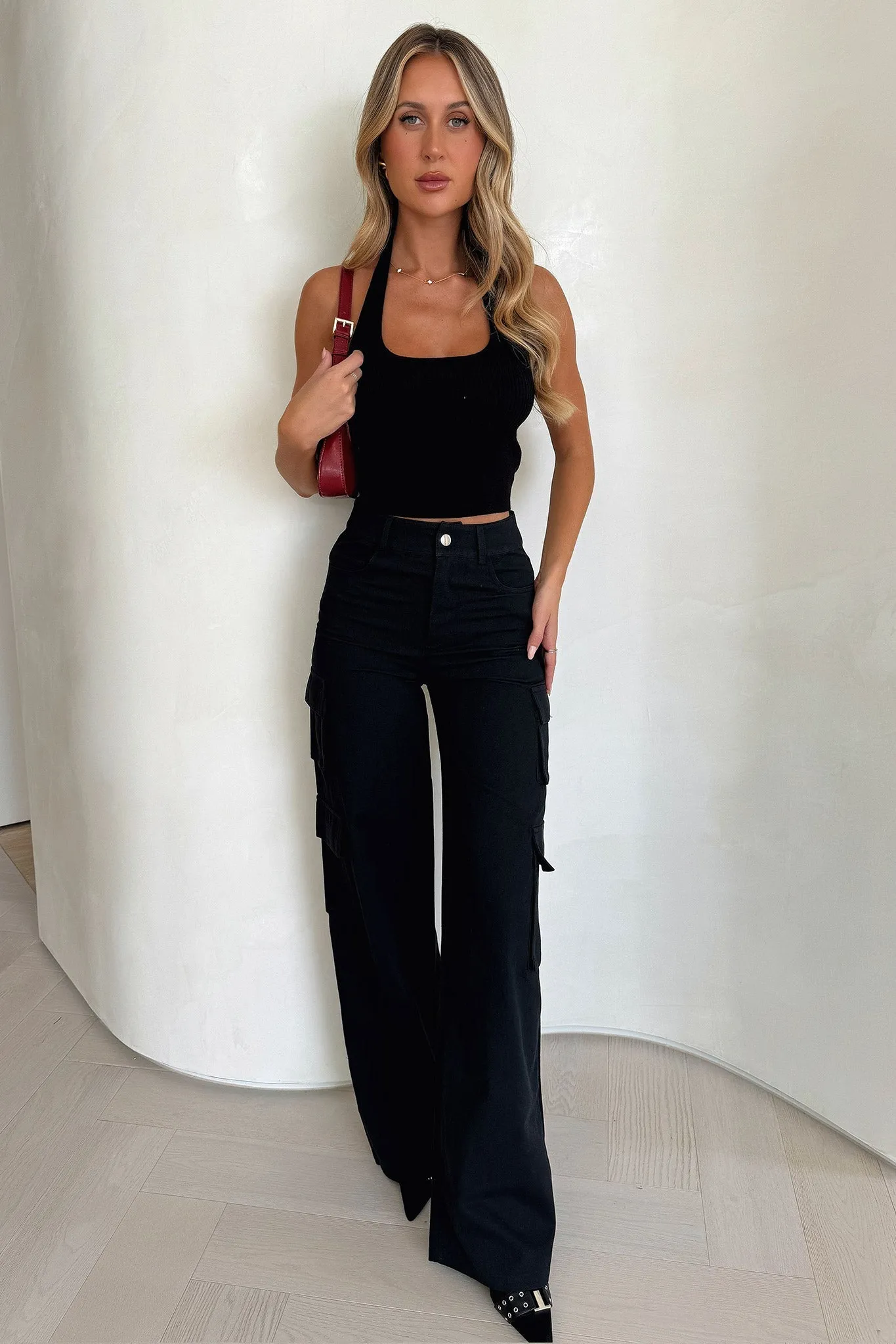 Venus Cargo Pants - Black Tall