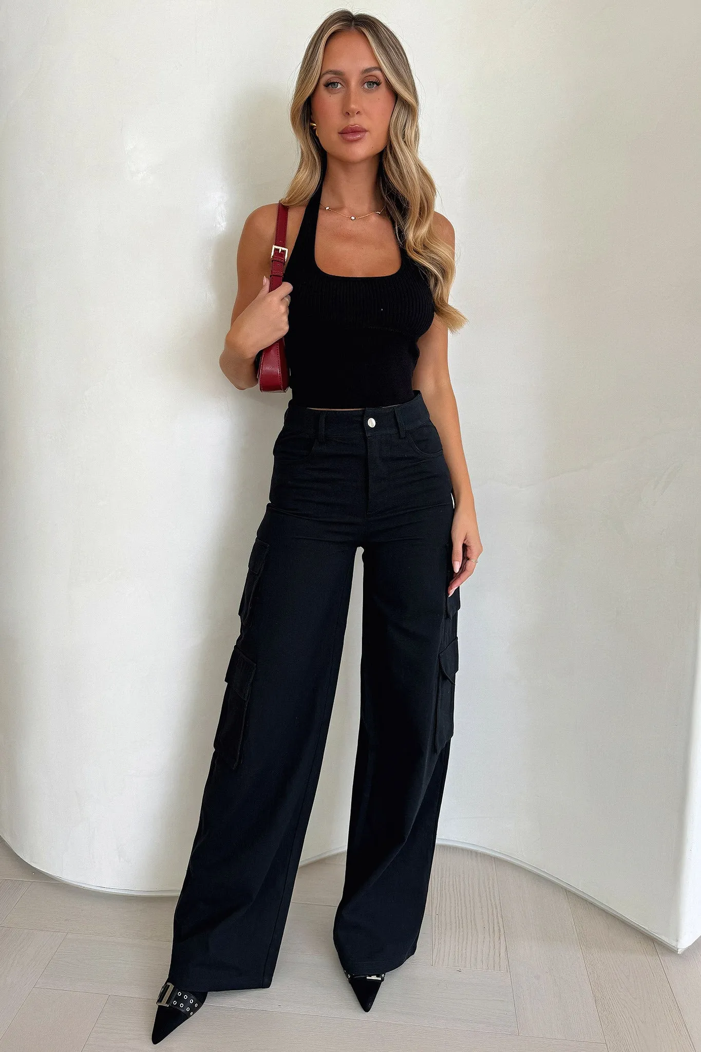 Venus Cargo Pants - Black Tall