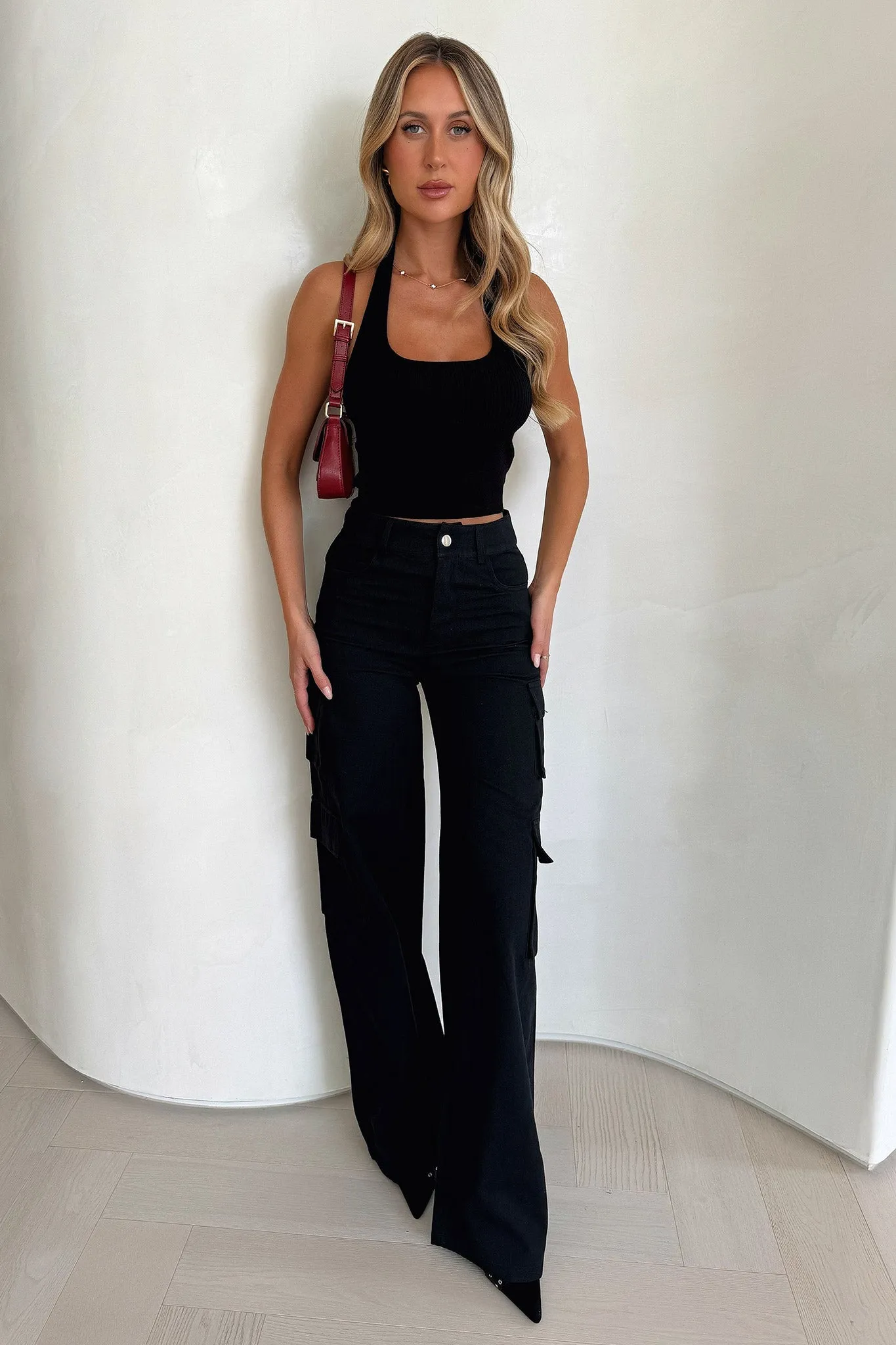 Venus Cargo Pants - Black Tall