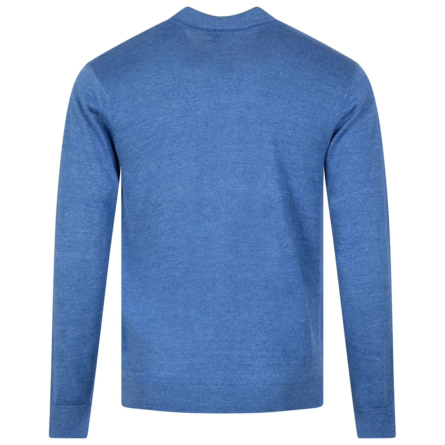 Villa Full-Button Cardigan Marina Blue
