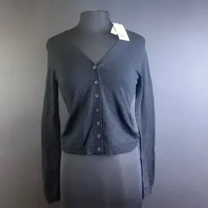 Vince Womens Lightweight Wool-Blend Cardigan-Small