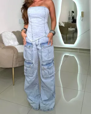 Vintage Multi-Pocket Cargo Pants (Pre-Sale)