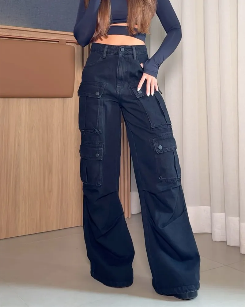 Vintage Multi-Pocket Cargo Pants (Pre-Sale)