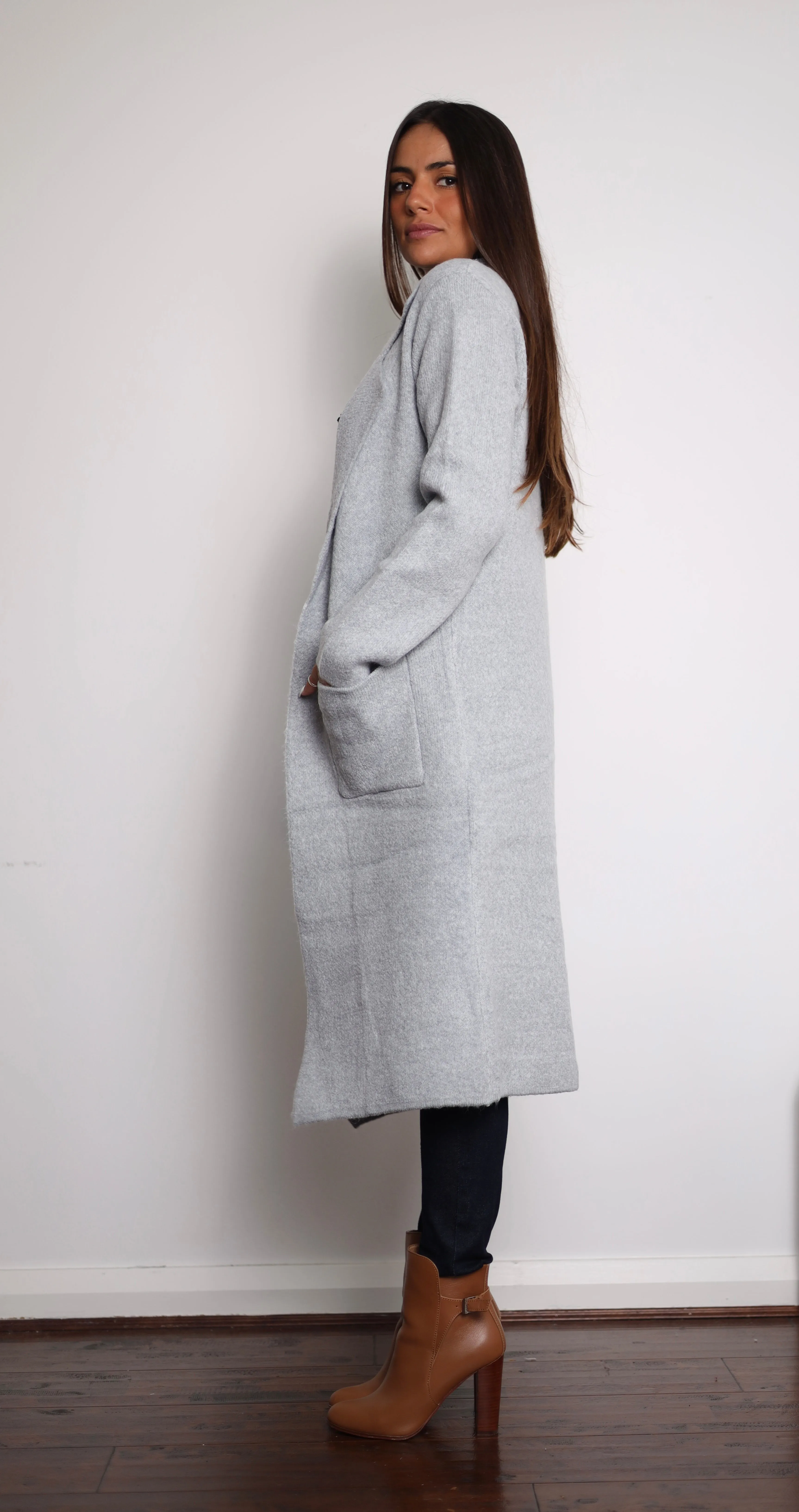 VIVIAN LONGLINE CARDIGAN