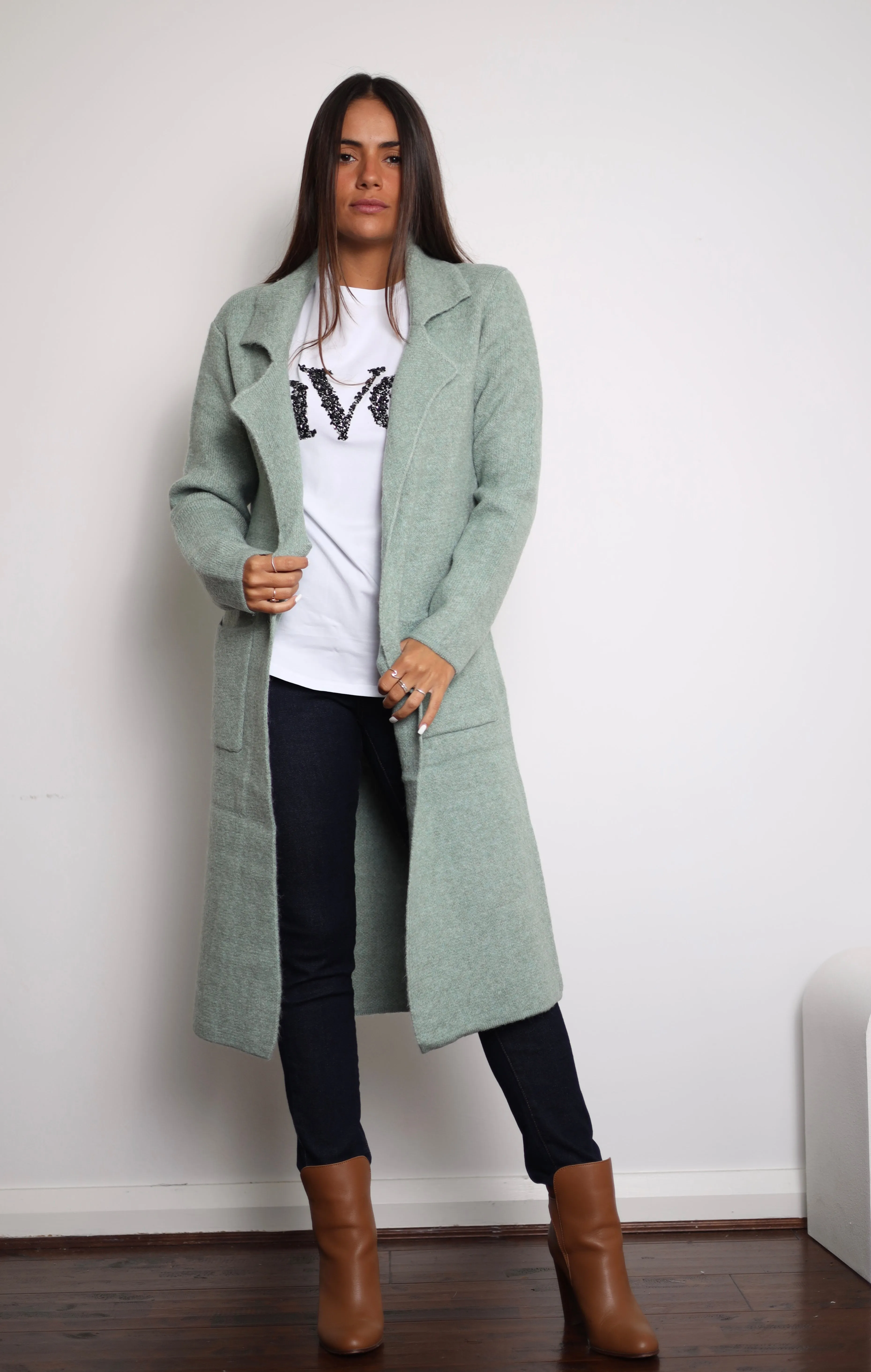 VIVIAN LONGLINE CARDIGAN