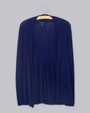 Washable Wool Rib Release Cardigan