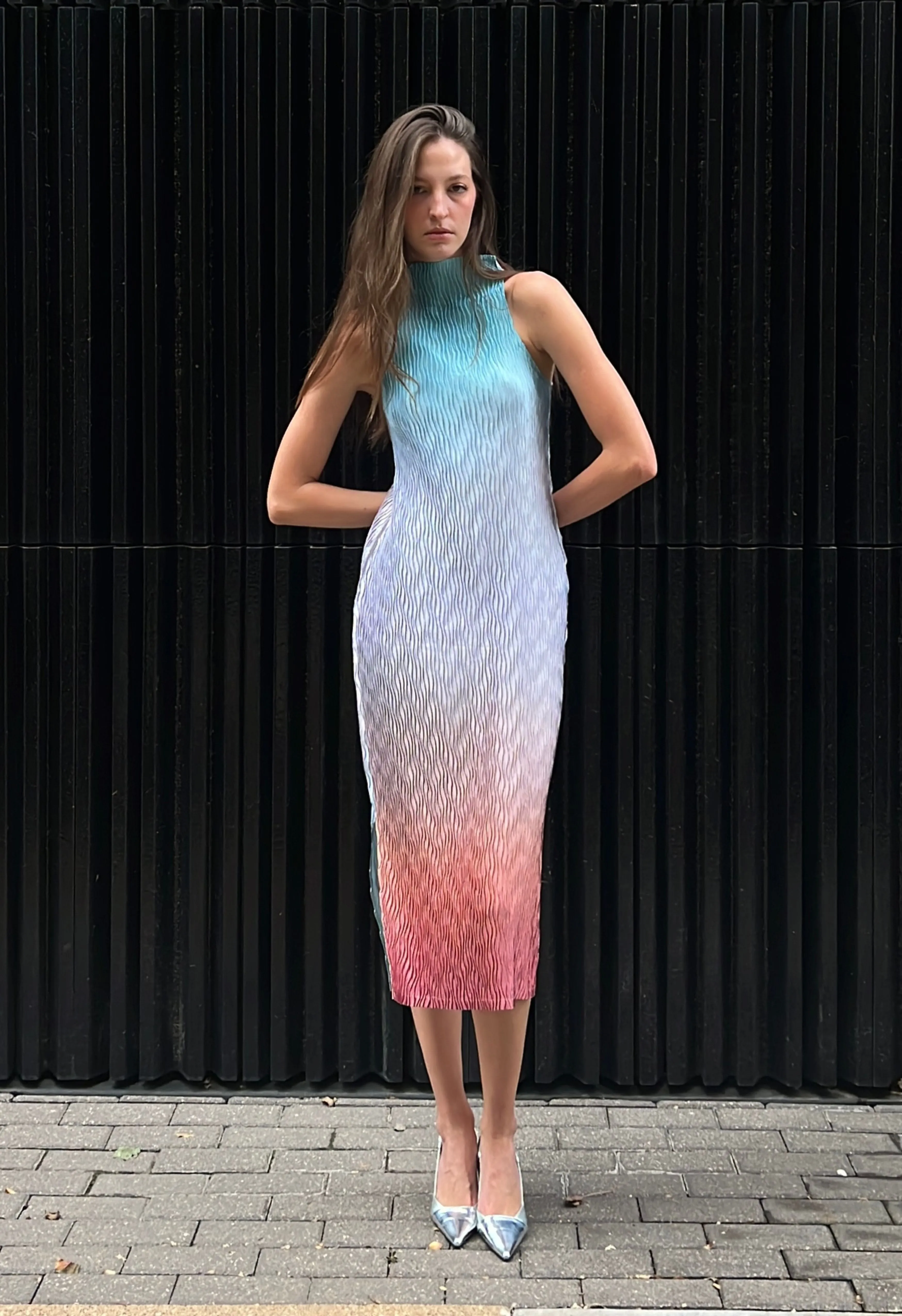 Wave Tank Dress
