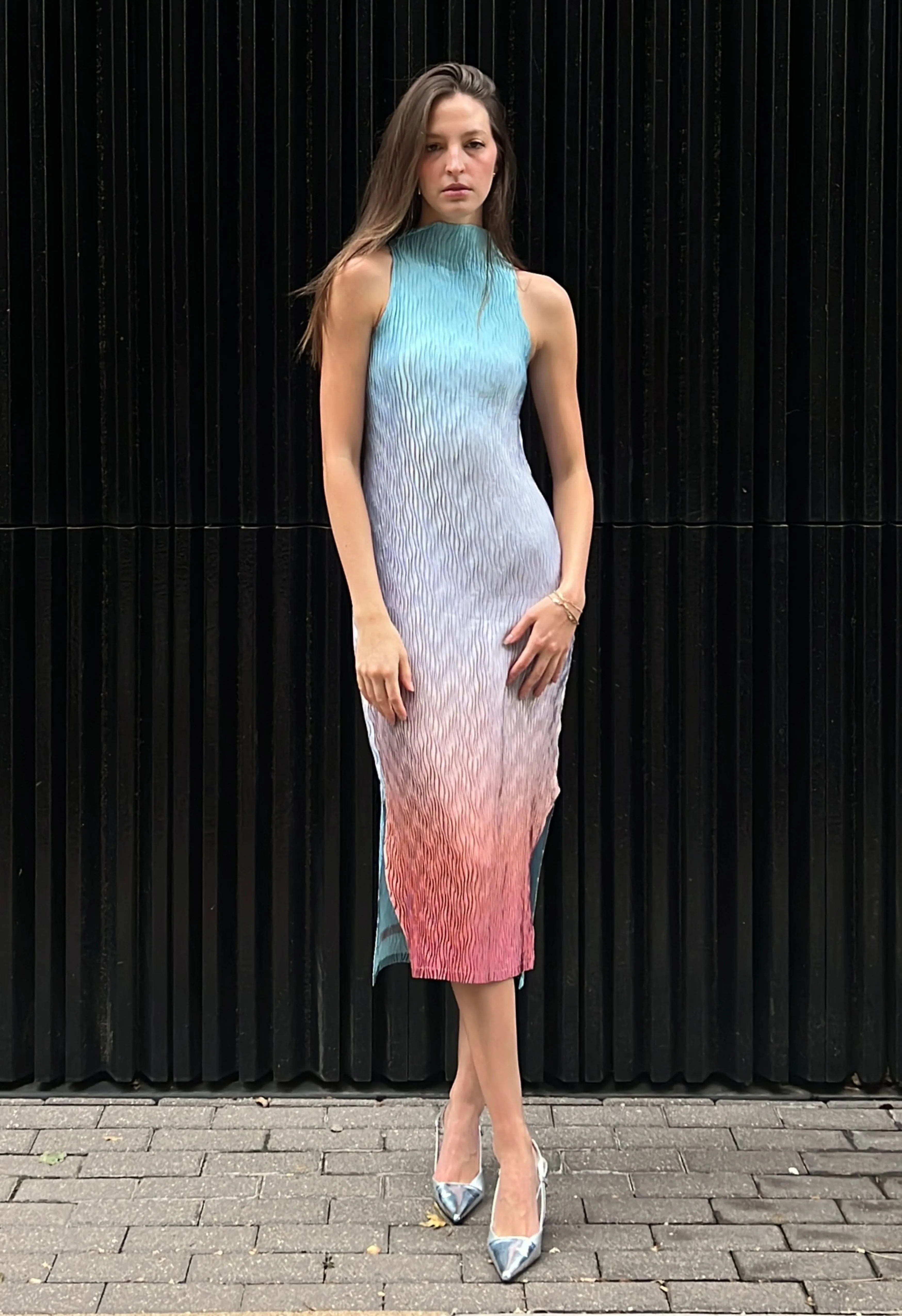 Wave Tank Dress