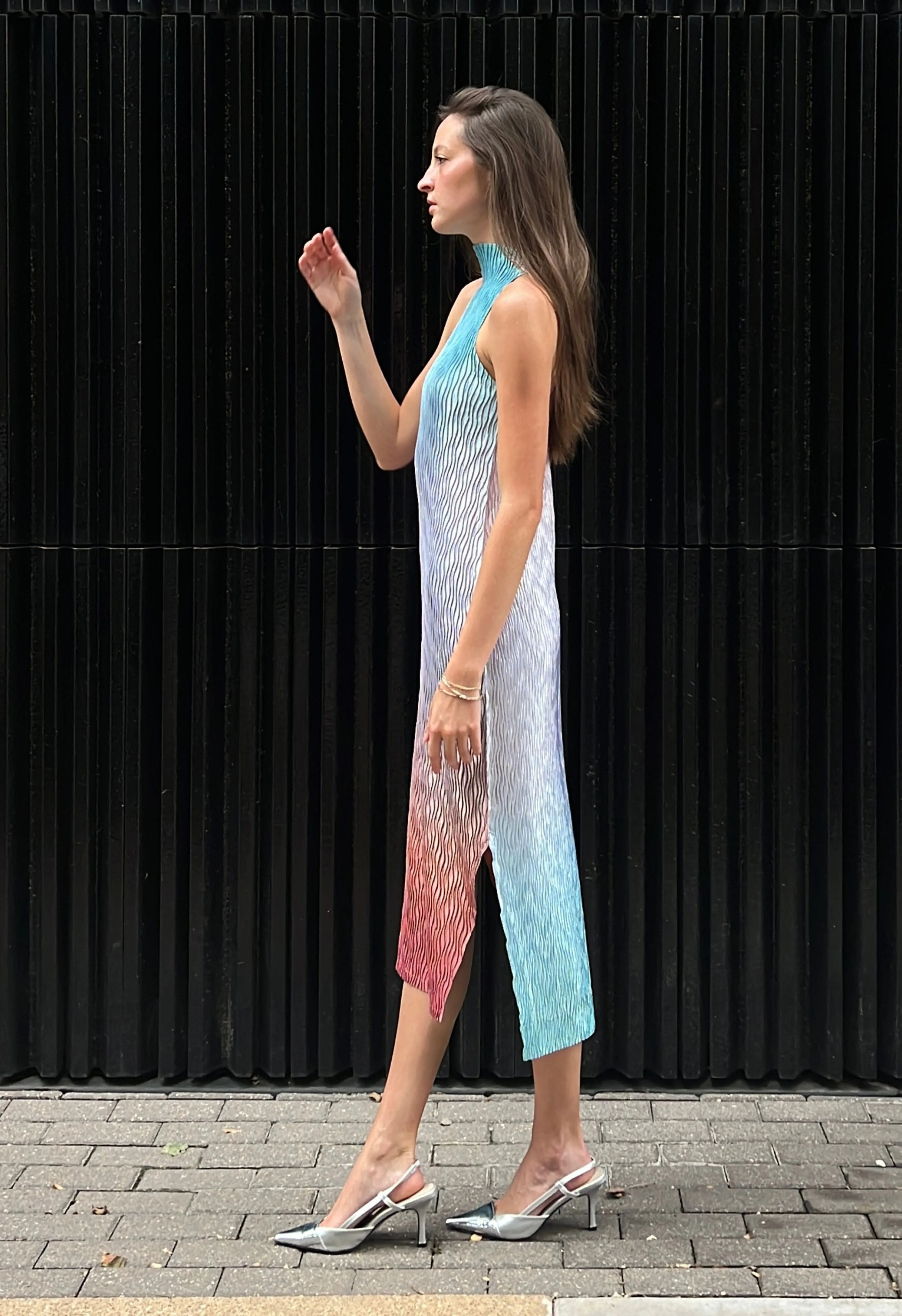 Wave Tank Dress