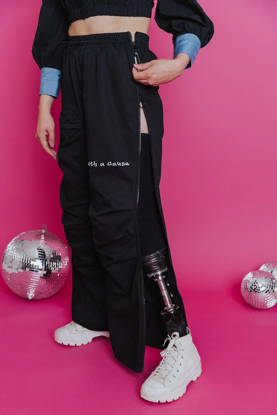 Wheelchair-Friendly Adaptive Cargo Pants
